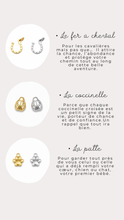 Charger l'image dans la galerie, Bola de grossesse doré & argenté