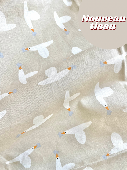 Ensemble Mini Doux – Protège-carnet & Bonnet ourson