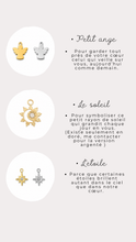 Charger l'image dans la galerie, Bola de grossesse doré &amp; argenté

